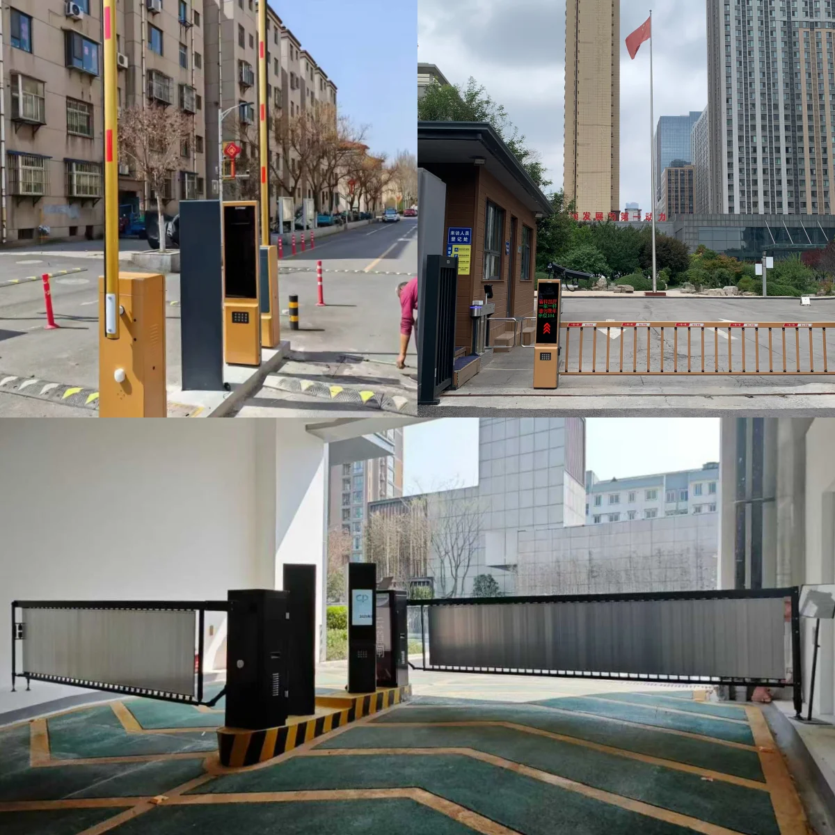 Approved Smart Boom Barrier Gate for Industrial Park Automated Parking