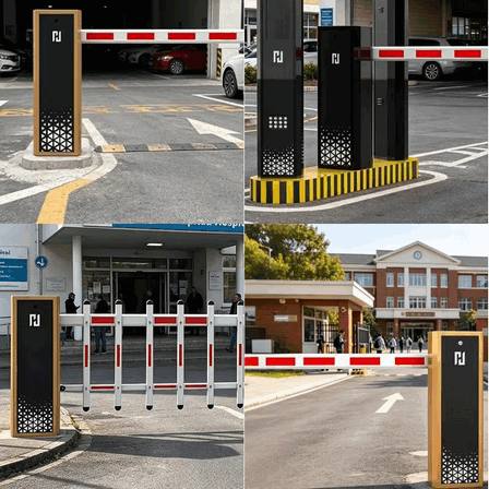 10-Million Cycle DC Brushless Boom Gate with Soft Rebound Anti-Crash Technology