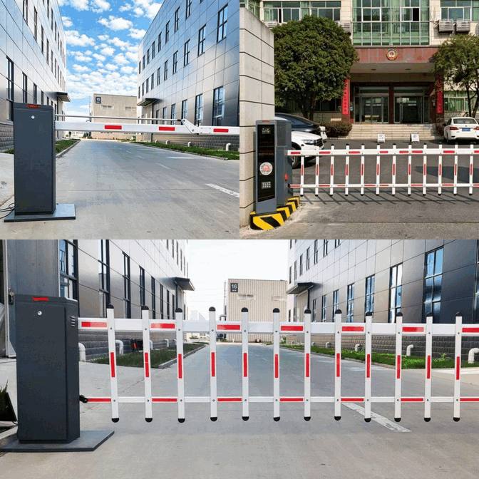 Barrier Gate Aluminium Brushless Tahan Cuaca Dengan Visi Malam LED