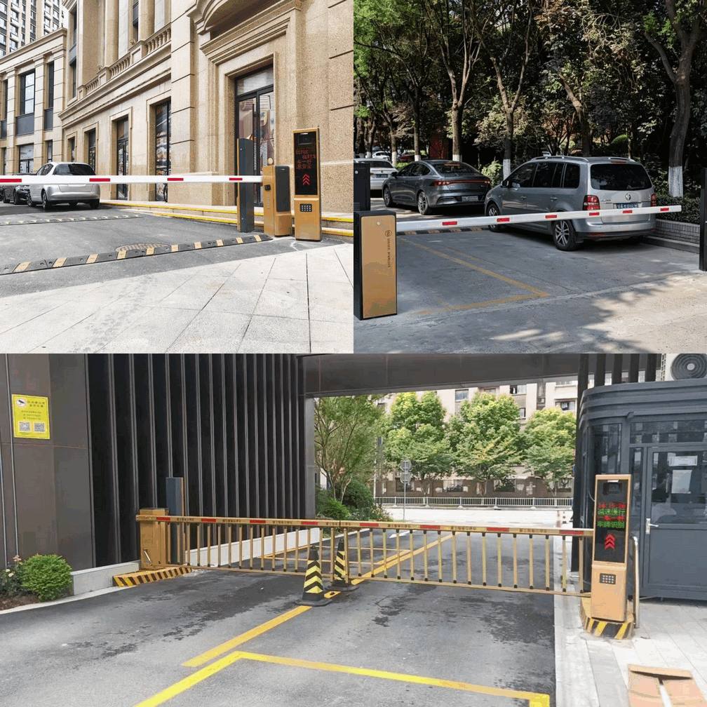 Smart Adjustable DC-Powered Barrier Gate for Residential Driveway Access Systems