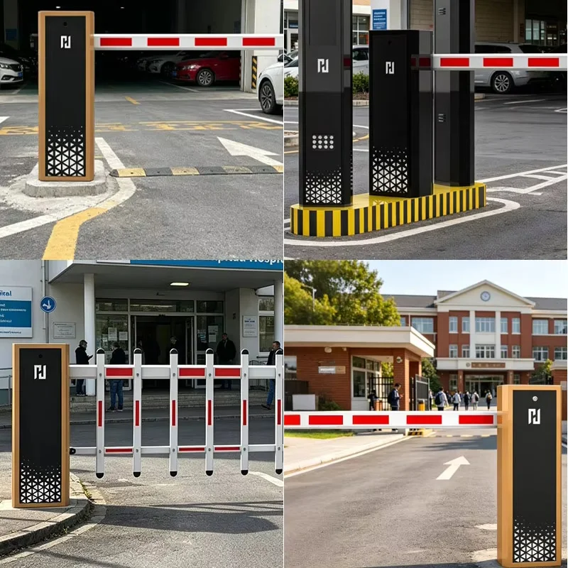 Outdoor Intelligent Weatherproof Variable Speed Parking Barrier for Busy Lanes