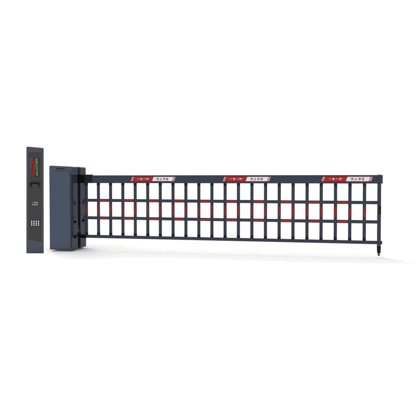Premium 24V DC Vehicle Access Control Gate with Anti-Crash Soft-Rebound Technology