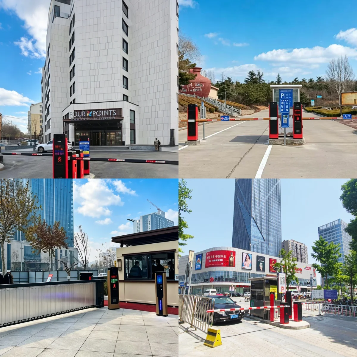 Remote Wireless Access Control Electronic Road Vehicle Gate for Private Sites