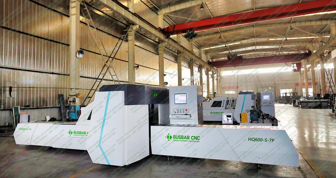 HQ600-SP CNC Copper busbar punching shearing machine