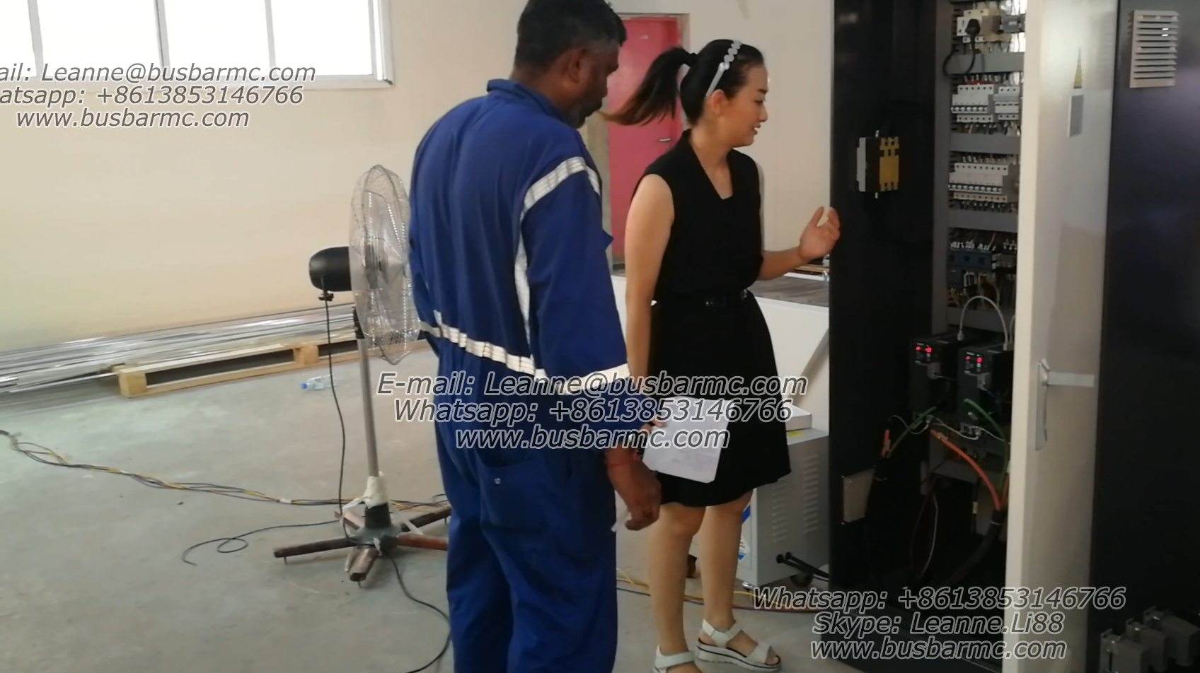 CNC busbar punching machine