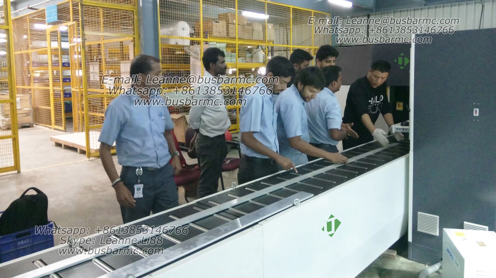 copper busbar machine cnc