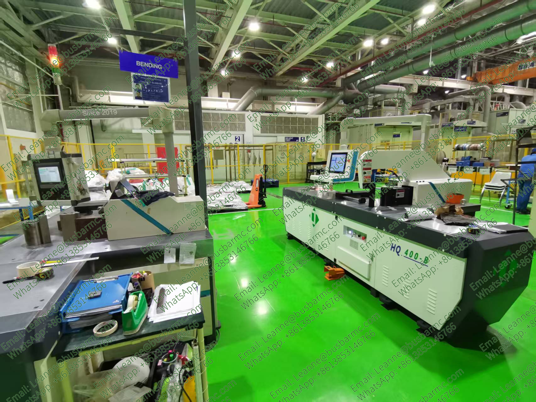 HQ400-2000B Servo CNC Copper Busbar Bending Machine